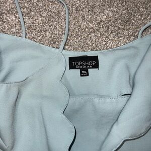 TOPSHOP SPAGHETTI STRAP SHIRT